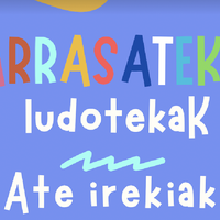 Ate irekiak Usaetxe ludotekan