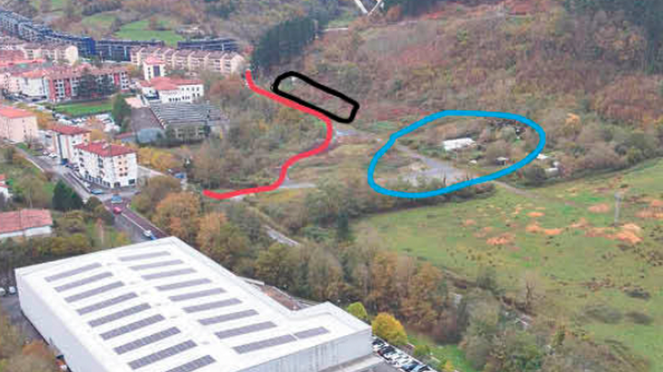 Institutu berria eraikitzeko lur-eremua erosi du Udalak, Santutxu atzealdean