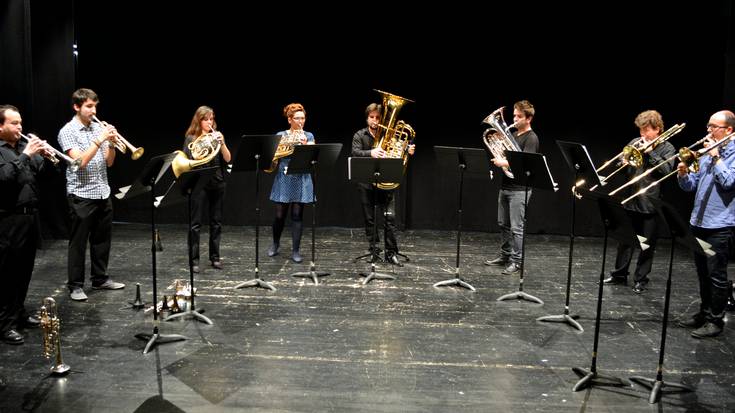 Euskadi Brass, musikari beste ikuspegi batetik begiratzeko aukera