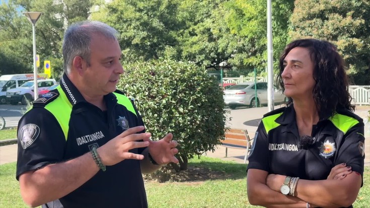 Arrasateko eta Oñatiko udaltzainburuekin elkarrizketa