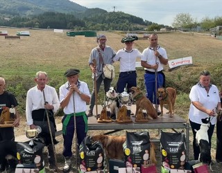 Oihan Basterrak eta 'Lau' txakurrak eroan dute txapela Oñatin