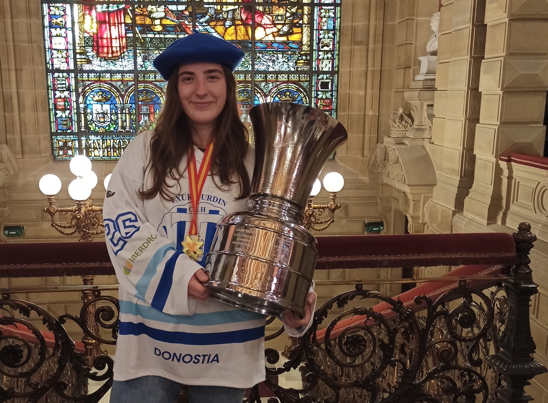 Ainhoa Salillas: "Finalerdietan, taldekideen babesa izugarri eskertu nuen"