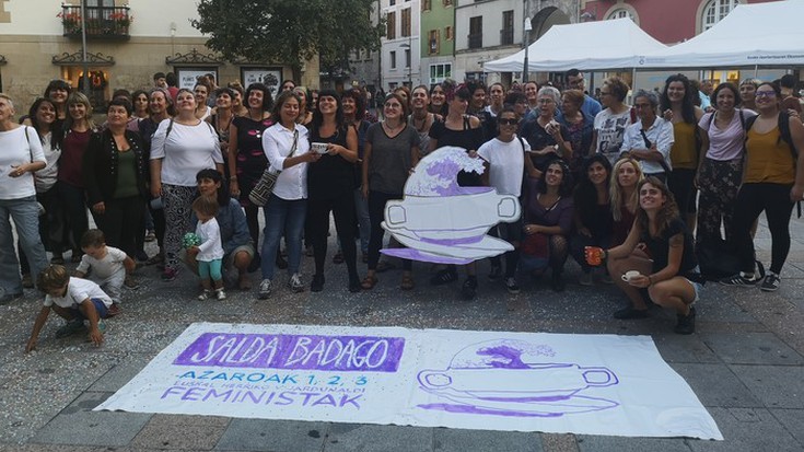 Euskal Herriko jardunaldi feministan parte hartzeko dei egin dute