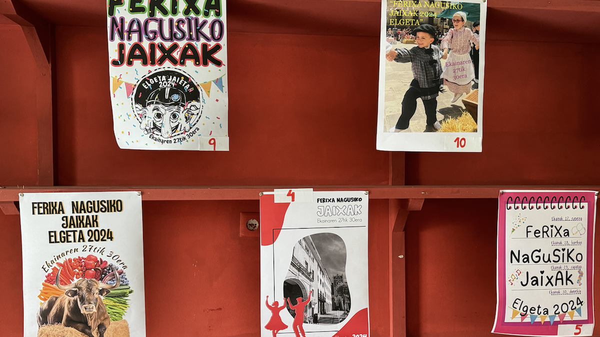 Ferixa Nagusiko jaietako kartel lehiaketa martxan da maiatzaren 24ra arte