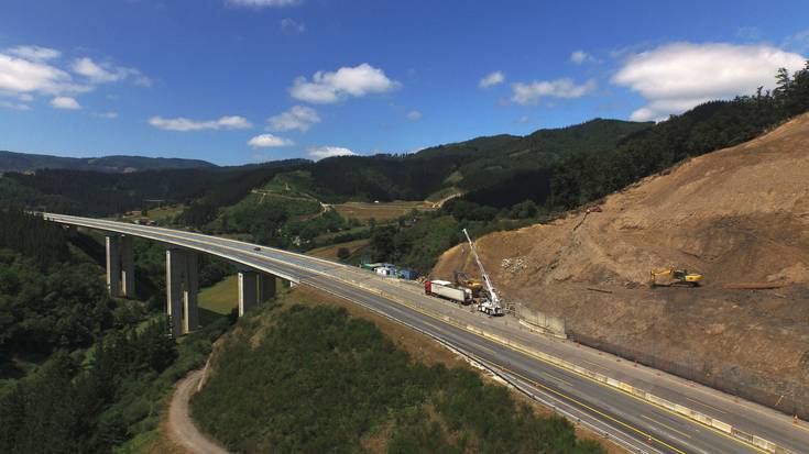 By-pass bat prestatuko dute Eskoriatzan, Gasteiz-Eibar noranzkoko galtzadan