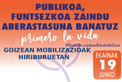 Eskubide sozialak aldarrikatuko dituzte bihar plazan
