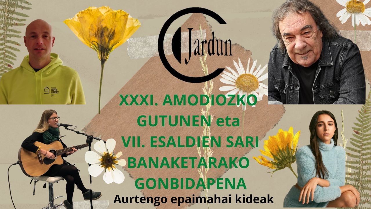 AMODIOZKO GUTUNEN ETA ESALDIEN SARI BANAKETA