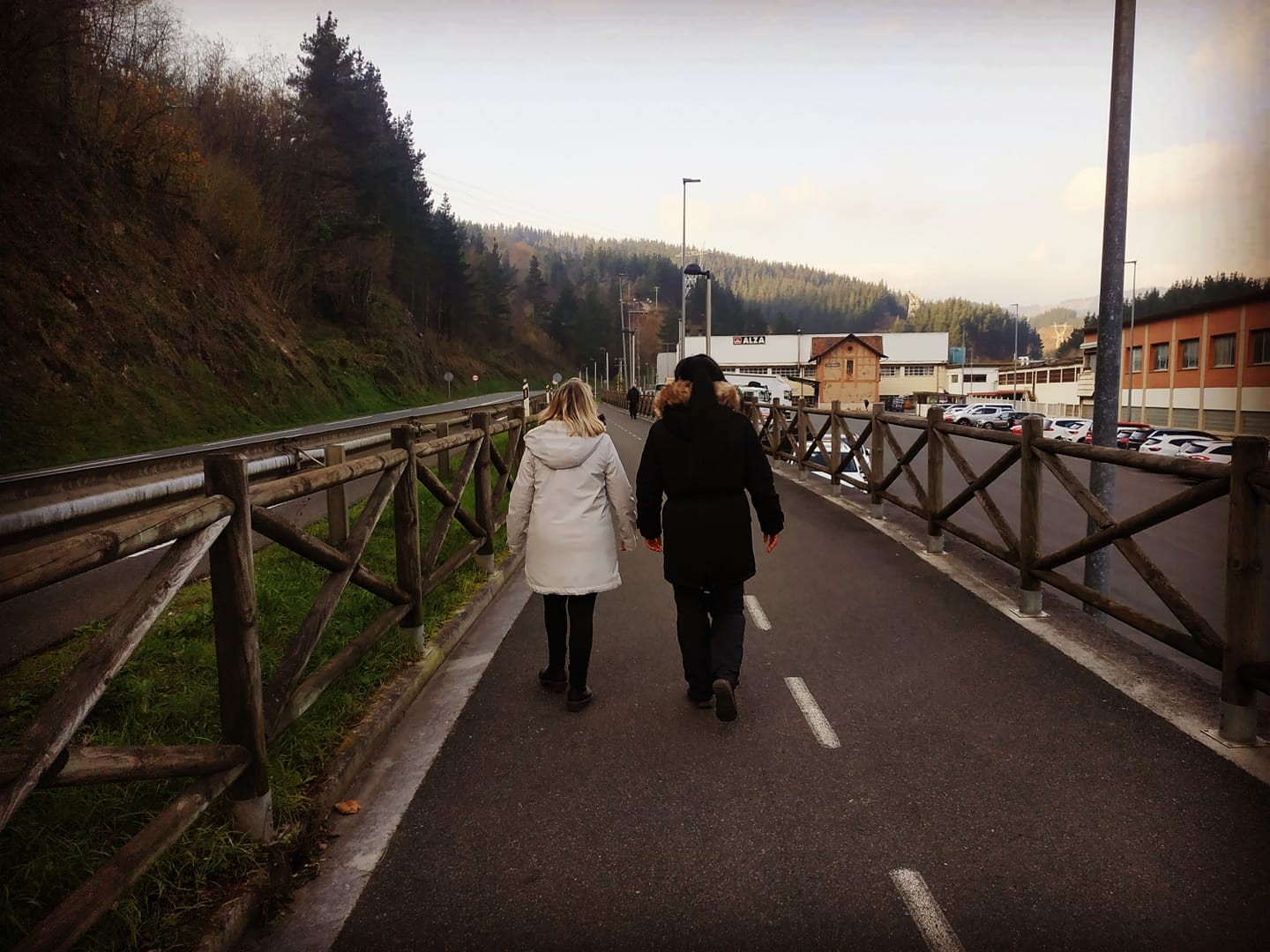 Paseoan, euskaraz hitz egiten
