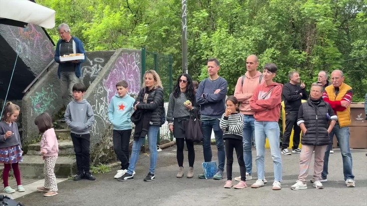 "Herriaren garaipena" ospatu dute Bergarako San Juan auzoan