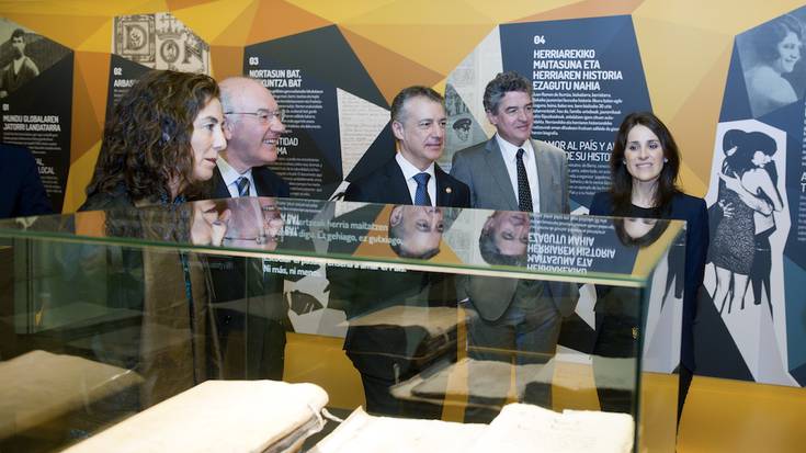Euskadiko Artxibo Historikoa inauguratu dute Bilbon