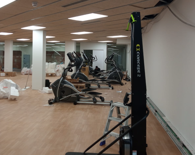 Gimnasio berria astelehenetik izango da erabilgarri Zubikoan