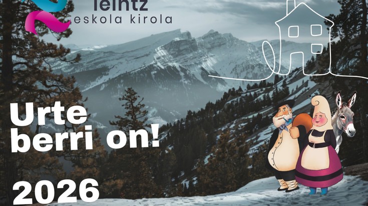 Leintz Eskola Kiroletik Gabon zoriontsuak opa dizkizuegu!