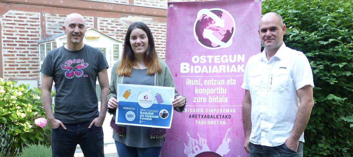 Miren Aranzabalendako Ostegun Bidaiariak egitasmoko saria