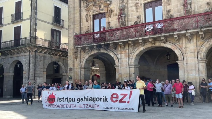 Lan-istripuen aurrean neurriak "berehala" hartzeko eskatu dio gehiengo sindikalak Eusko Jaurlaritzari