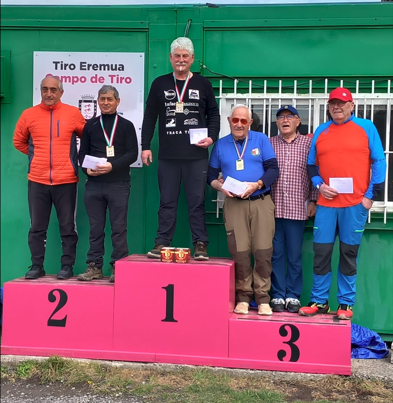 Lehen hiru postuetan sailkatu dira debagoiendarrak Euskadiko Plater-Tiraketa Txapelketako saioan