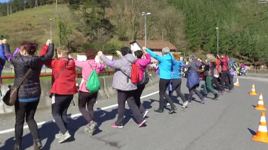 Martxoaren 8ko greba "berotzen joateko", Elorregira martxa