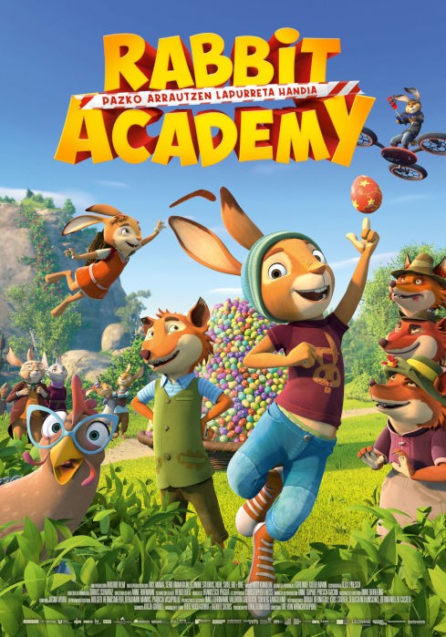 'Rabbit Academy: Pazko arrautzen lapurreta handia' filma