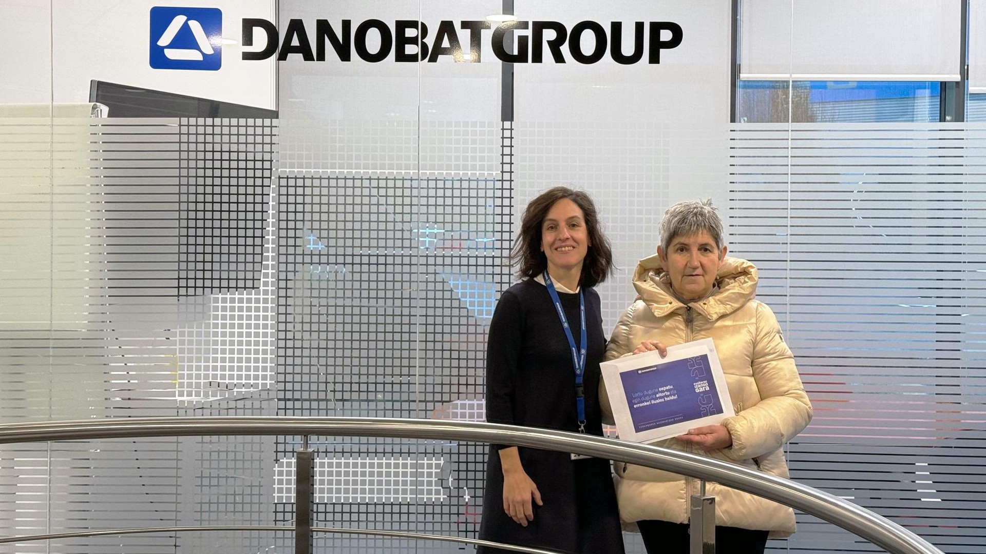 Amaia Arrieta Vallejok irabazi du Danobatgroup-eko Euskararen Eguneko lehiaketa