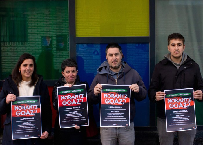 'Euskara larrialdian: nora goaz?' mahai-ingurua egingo dute eguaztenean