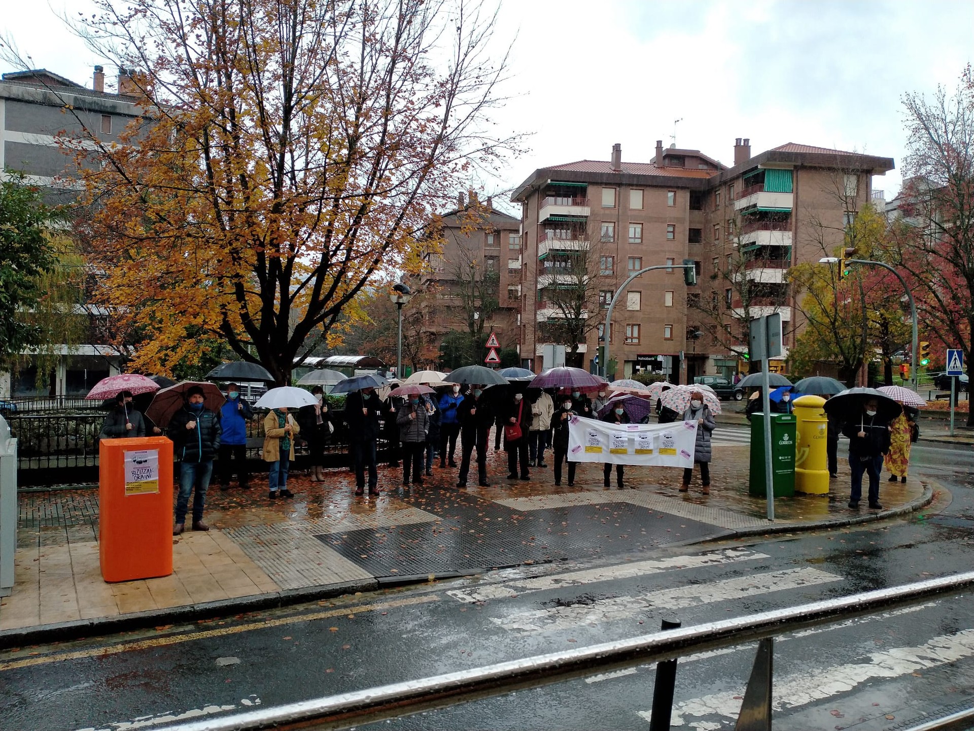 Indarkeria matxistaren aurka egin dute elkarretaratzea erretiratuek