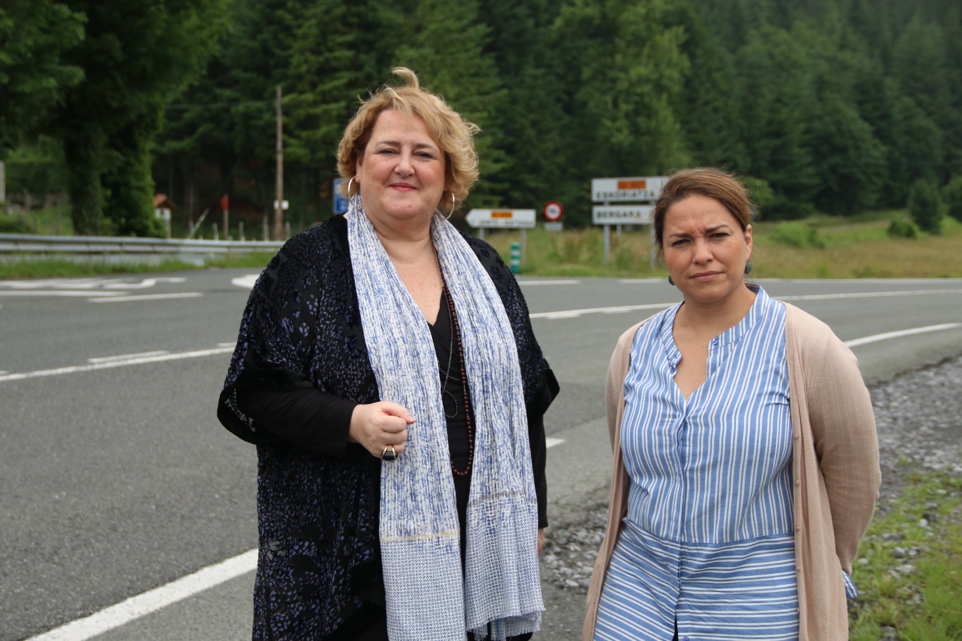 Marisaneko bidegurutzea egokituko du Foru Aldundiak