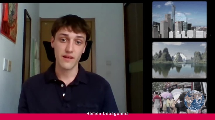 'Hemen Debagoiena': Danel Van Mensel oñatiar-belgikarra, Txinan