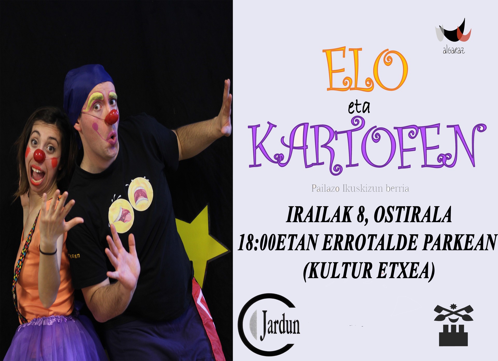 Elo eta Kartofen klown ikuskizuna