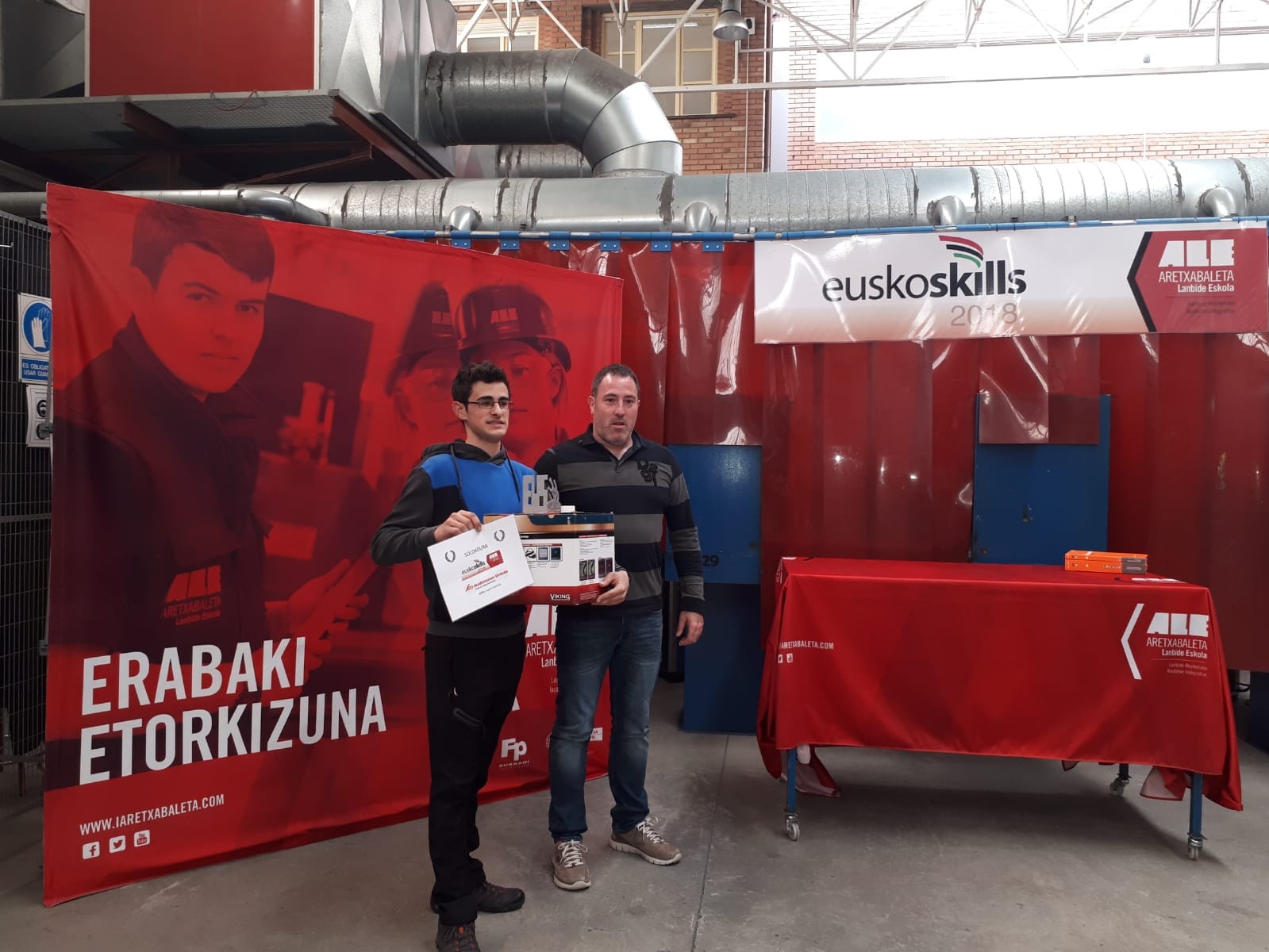 ALEko Yeray Alvarezek irabazi du Soldadura eta Galdaragintzako EuskoSkills lehiaketa