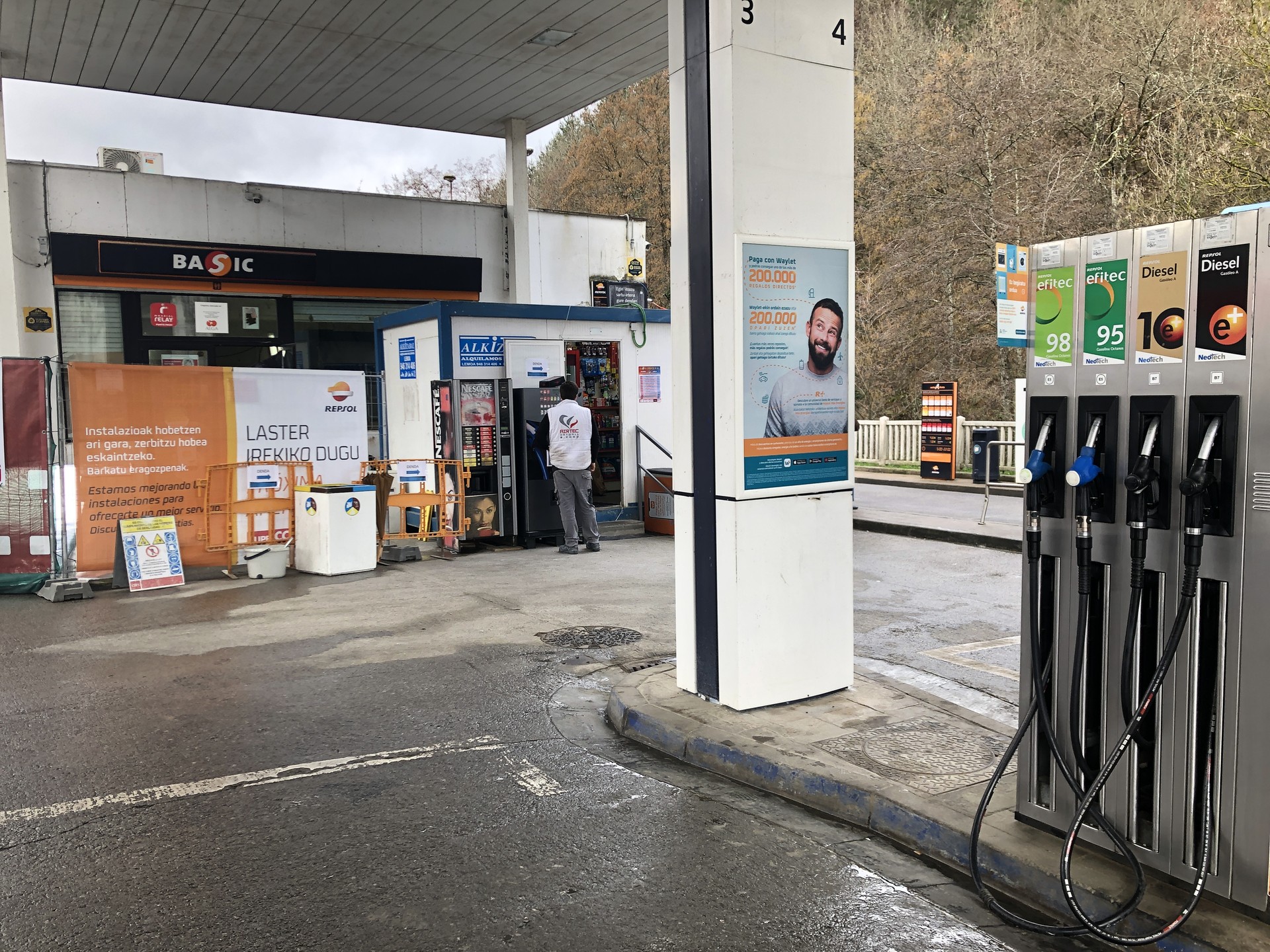 Apirilean bukatuko dituzte Magdalena gasolindegiko lanak