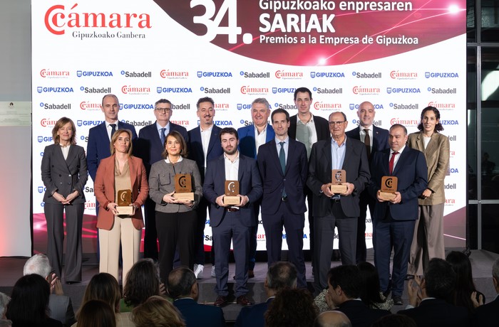 Zerbitzu Enpresaren saria jaso du Ategik, Gipuzkoako Ganberaren eskutik
