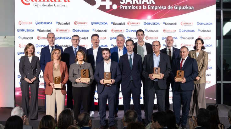 Zerbitzu Enpresaren saria jaso du Ategik, Gipuzkoako Ganberaren eskutik