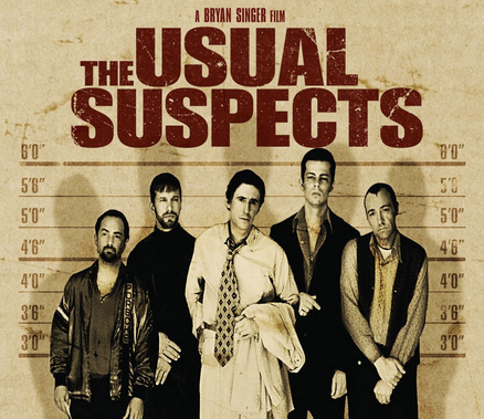 'The usual suspects' filma