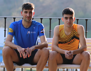 Ibai eta Aimar Larrea fin ibili dira Asturias eta Kantabria aldean