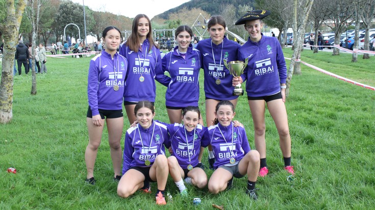 Arrasate Atletiko Taldea Orioko krosean lehiatzen aritu da asteburuan