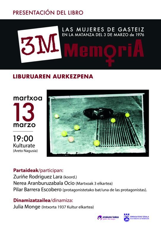 Liburuaren aurkezpena