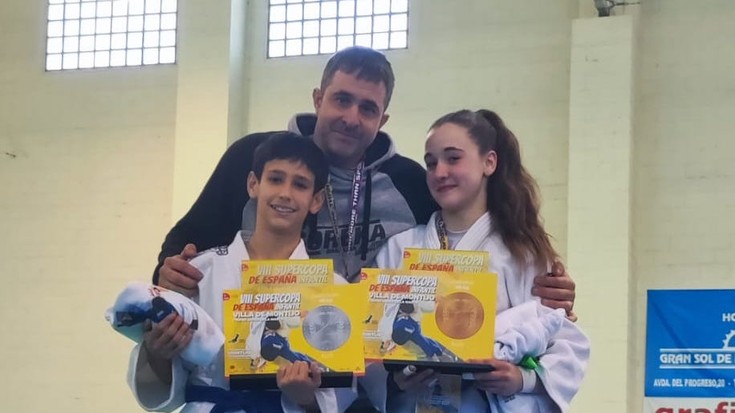 Desoreka judo klubeko kideak Montijon ospatu den Kopa Españan parte hartu dute