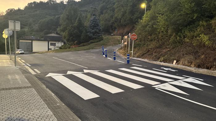 Sanjosepetik Uzarragara joateko zebrabidea erabilgarri dago