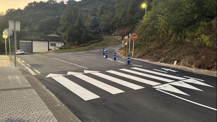 Sanjosepetik Uzarragara joateko zebrabidea erabilgarri dago