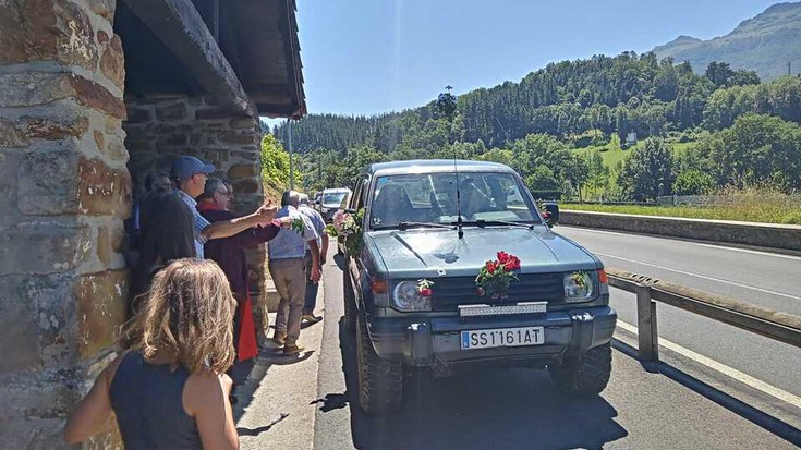 Gidarien zaindaria den San Kristobal eguna ospatu dute