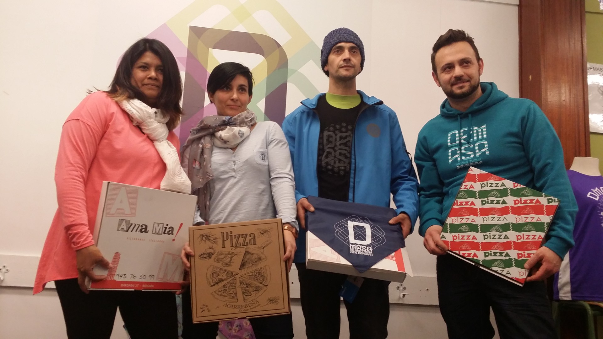 Demasa Pizzak eta beste Erramu Zapatuan