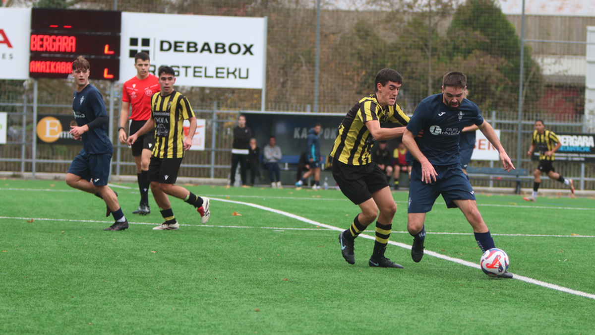 Bergarak 4-1eko garaipen sendoa lortu du Amaikak Baten aurka