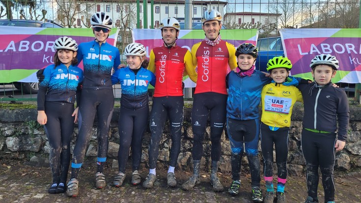 Urteari amaiera ona emateko, Dorletako Ama Txirrindulari eskolakoak Segurako ziklo-kros proban izan dira