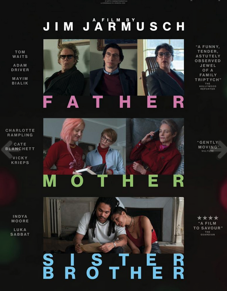 'Father Mother Sister Brother' filma, zineklubean