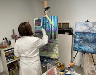 Pintura ikastaroak Kulturaten, Amaia Bengoaren eskutik