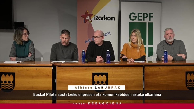 'Hemen Debagoiena' saioa osorik: 2026-01-12