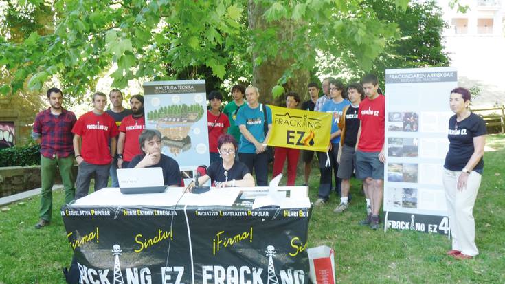 Fracking-aren kontrako hitzordua, San Inazio egunez, Urbian