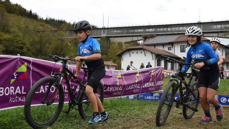 Ormaiztegiko ziklokros proba argazkitan