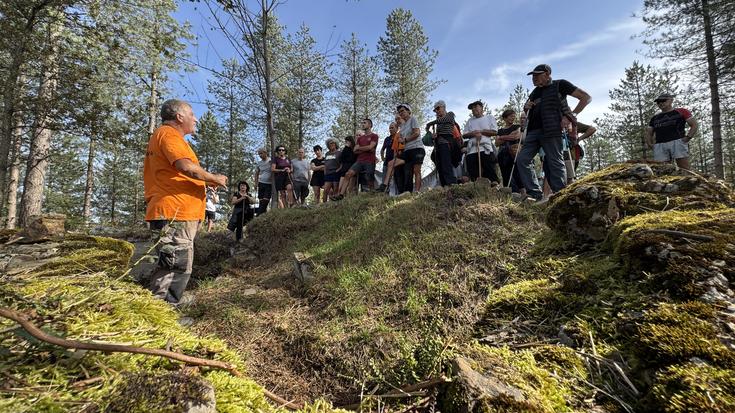 'Egiaren Topaketak' ekimenaren baitan, Munaortuko bunkerrera