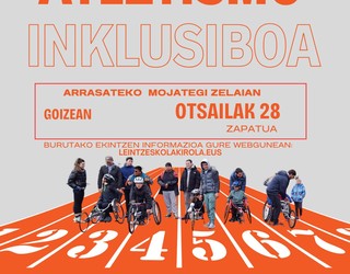 Atletismo inklusiboko topaketa ospatuko dugu larunbat honetan !