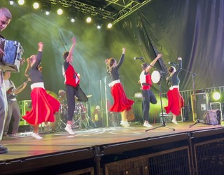Dantza eta musika, biak uztartu ditu 'Haria' ikuskizunak